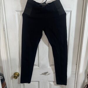 Shinestar Size Medium Black Leggings